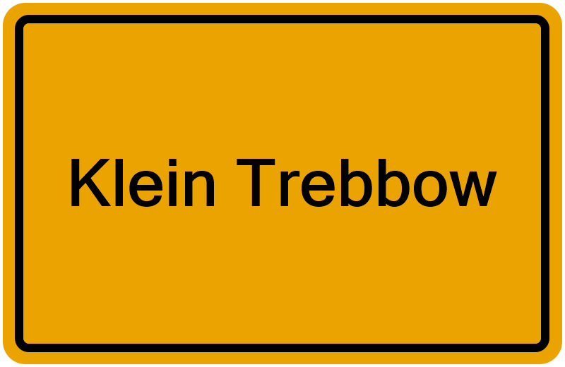 Handelsregister Klein Trebbow